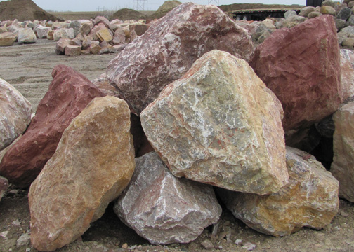 Image result for granite boulders for landscaping