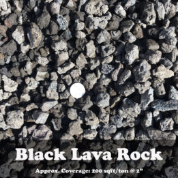 Black Lava Rock, Ground cover, Landscaping, Omaha, Elkhorn, Decorative, Fire pit
