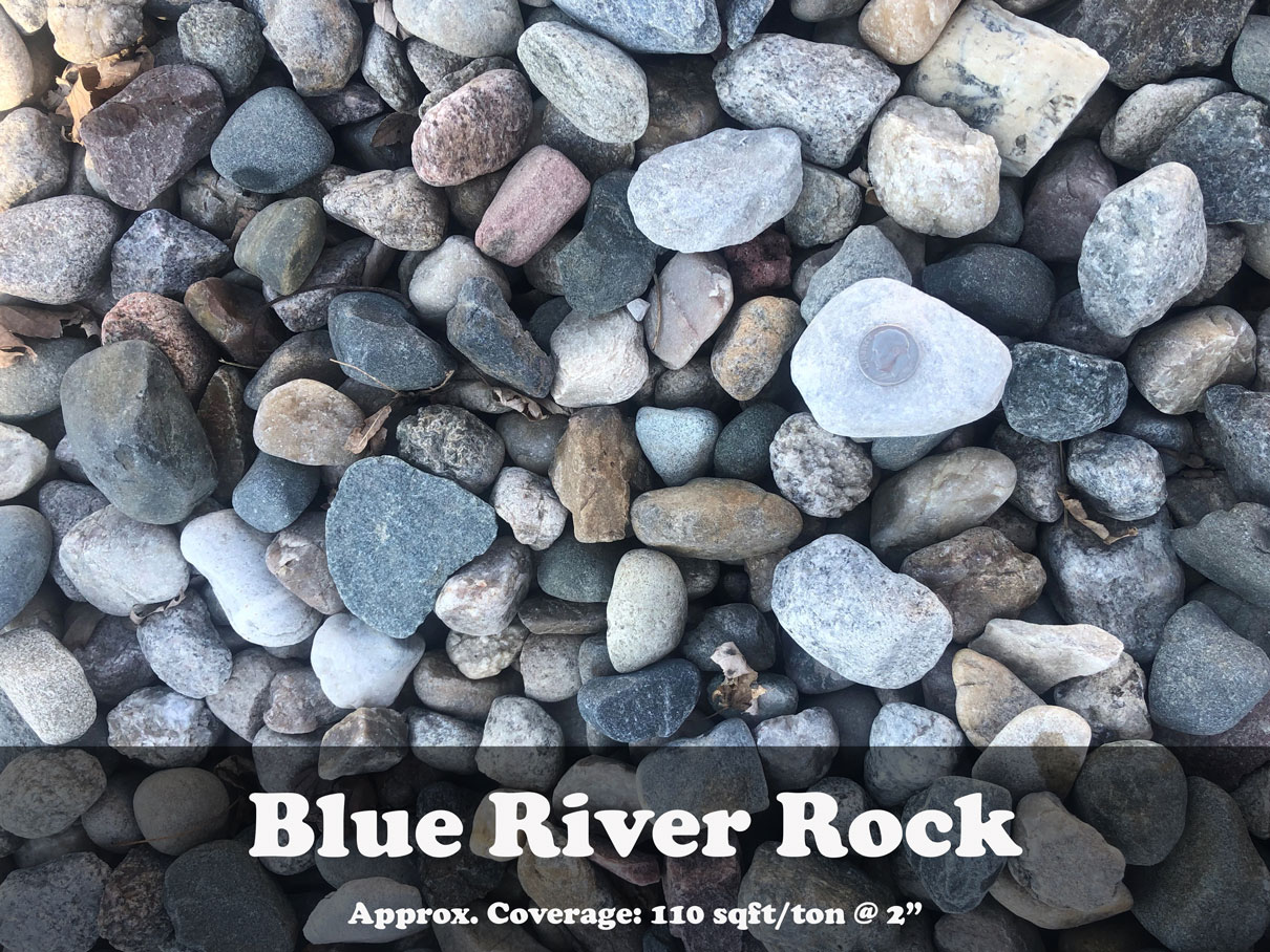 River Rocks Ground Cover The Rock Place, What Color Rocks For Landscaping