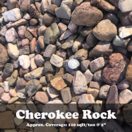 Cherokee Rock, ground cover, landscaping, Red, omaha, elkhorn, multicolor, decorative