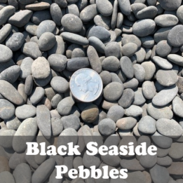 Black Tiny Pebbles