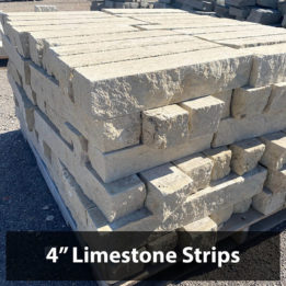 4" Limestone Strips, Edging Stone