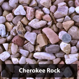 Cherokee Rock Decorative Landscaping Rock
