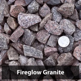 Fireglow Granite Decorative Landscaping Rock