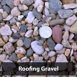 Roofing Gravel, Small River Rock