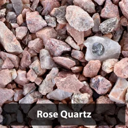 Rose Quartz Decorative Landscaping Rock
