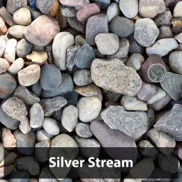 Silver Stream Decorative Landscaping Rock