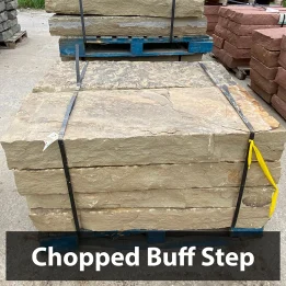 Chopped Flagstone Step