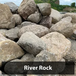 Granite Boulders, Glacial Boulders. River Boulders