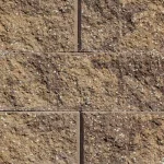 Brown Retaining Wall Block