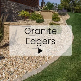 Tumbled Granite Edger